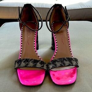 Betsey Johnson Women's Cicely Heeled Sandal Size 7